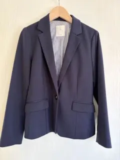 VIS テーラードジャケット　ネイビー