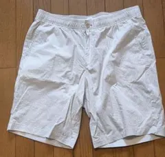 GAP メンズ　ショートパンツ Lサイズ 白ストライプのサムネイル