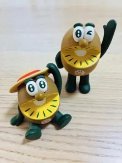ゼスプリ　キウイブラザーズ　フィギュア　ゴールドキウイ　麦わら　2024
