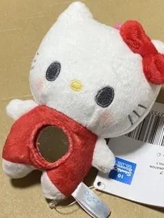 ゆるかわ サンリオキャラクターズ ミラー付きミニぬいぐるみ ハローキティのサムネイル