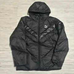 プーマ シャイニーパフジャケット ダウン ブラック Mサイズ