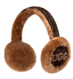 UGG ブラウンファー イヤーマフ