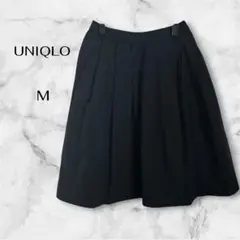 UNIQLO ブラック　フレアスカート M