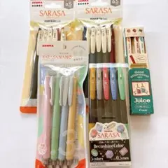 未使用あり　サラサクリップ　サラサナノ　ジュース　ボールペン　まとめ売り