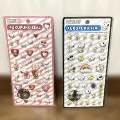 スヌーピー　ぷくぷくシール　セット