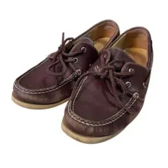 REGAL ブラウン レザー モカシン スニーカー