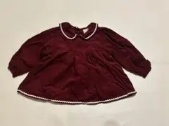 petit main シャツコールブラウス　90㎝