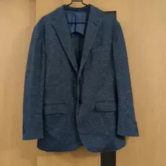 ダークグレー テーラードジャケットAOKI LES MUES