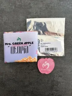 Mrs.GREENAPPLE Utopiaガチャ ハンドタオル ステッカー