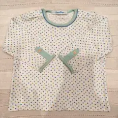 familiarファミリア★ドット柄　長袖Tシャツ　80cm