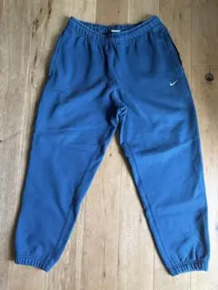 【美品】NIKE ナイキ スウェットパンツ ジョガーパンツ ブルー Mサイズ