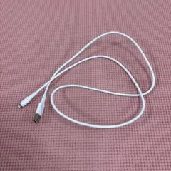 ホワイト Lightningケーブル USB-A 1.0m