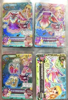 【値下げしました】アイカツカード マーメイドピスケスコーデ 4枚セット