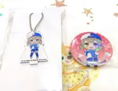 プロセカ ローソン アクスタ 缶バッジ こはね