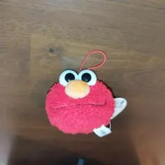 【新品・未使用】セサミストリート　エルモ　フェイスマスコット