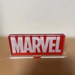 マーベル　アクリルロゴディスプレイ