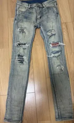 mnmlミニマル 28 swag drip AMIRI purple グアピ - メルカリ