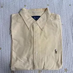Ralph Lauren イエロー ボタンダウンシャツ