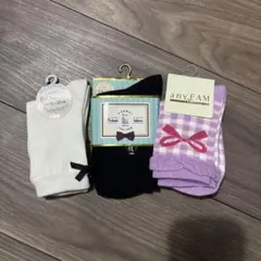 女の子　靴下3足セット