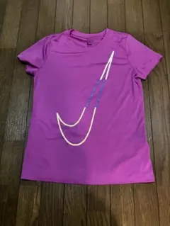 NIKE Dri-FIT ピンク ランニングTシャツ Mサイズ