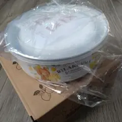 【新品】Rilakkuma レモン柄 ホーロー保存容器　ジョーシン　2個セットのサムネイル