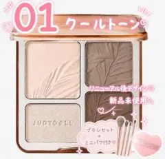 新品01　JUDYDOLL メリハリマスターパレット　クールトーンのサムネイル