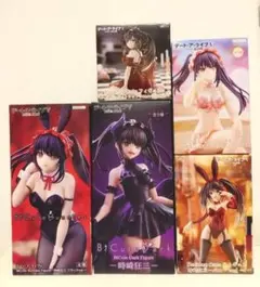 デート・ア・ライブ　時崎狂三　フィギュア5体セット売り