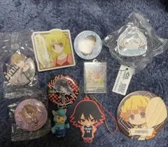 アニメキャラクター ピンバッジ 10個セット