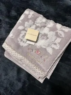 JILL STUART 花柄タオルハンカチ
