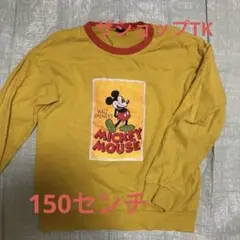 ショップTKミッキーマウス トレーナー イエロー　150