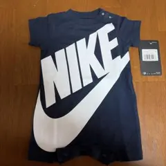 NIKE ネイビー ロンパース 3M