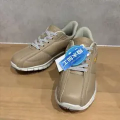 新品Golden Bear 防水ベージュスニーカー23.0EEEEのサムネイル