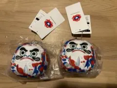 EXPO2025 大阪万博ミャクミャクだるまデザイン キーホルダー　《新品》