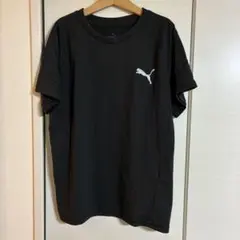 PUMA ブラック Tシャツ ラグランスリーブ