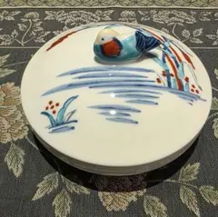 6/20まで！魯山 蓋物 鴛鴦 磁器 陶磁器のサムネイル