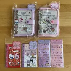 チェゴシム　サンリオ　バインダー　タイルシール　シール帳