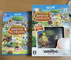 どうぶつの森amiiboアミーボフェスティバルwii-Uソフト付、しずえ、ケント