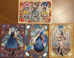 初音ミク コラボビジュアルシート8枚セット
