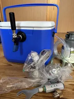 ミニガス付き35g コイル冷却抜群！自作氷令式ビールサーバーセット
