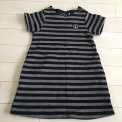 ⭐️BeBe⭐️ ボーダーワンピース120cm