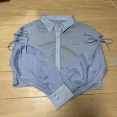 【INGNI】肩リボンシアーシャツ