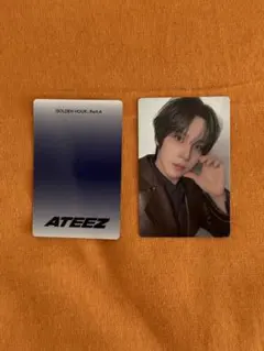 Ateez Yunho ユノ トレカ pocaalbum gh4