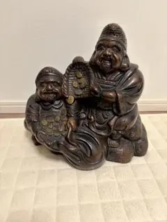恵比寿様＆大黒様／ 置物／ 縁起物 ／七福神