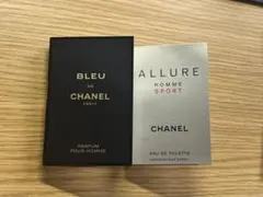BLEU DE CHANEL & ALLURE HOMME SPORT セット