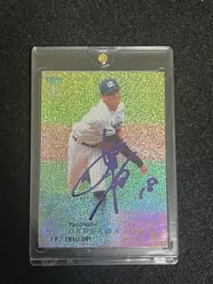 BBM プロ野球カード ヤクルトスワローズ 奥川恭伸 04/10 紫箔サイン