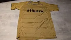 【ほぼ未使用】ATHLETA アスレタ トレーニングウェア ゴールド系