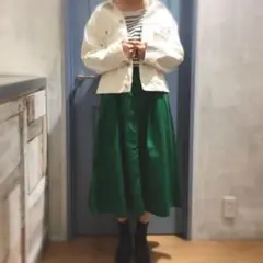 ローリーズファーム ロングギャザースカート 未使用