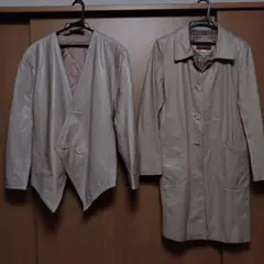 レザージャケット・コート 　M～L　　ベージュ