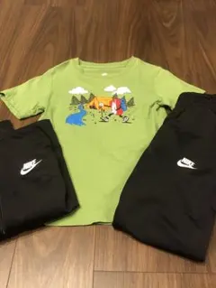 Nike ジャージ上下セット 黒　NikeTシャツおまけ付き　ナイキ　NIKE