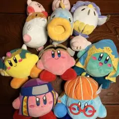 【カービィ部屋を作ろう！】星のカービィ　ぬいぐるみ　８体　まとめ売り